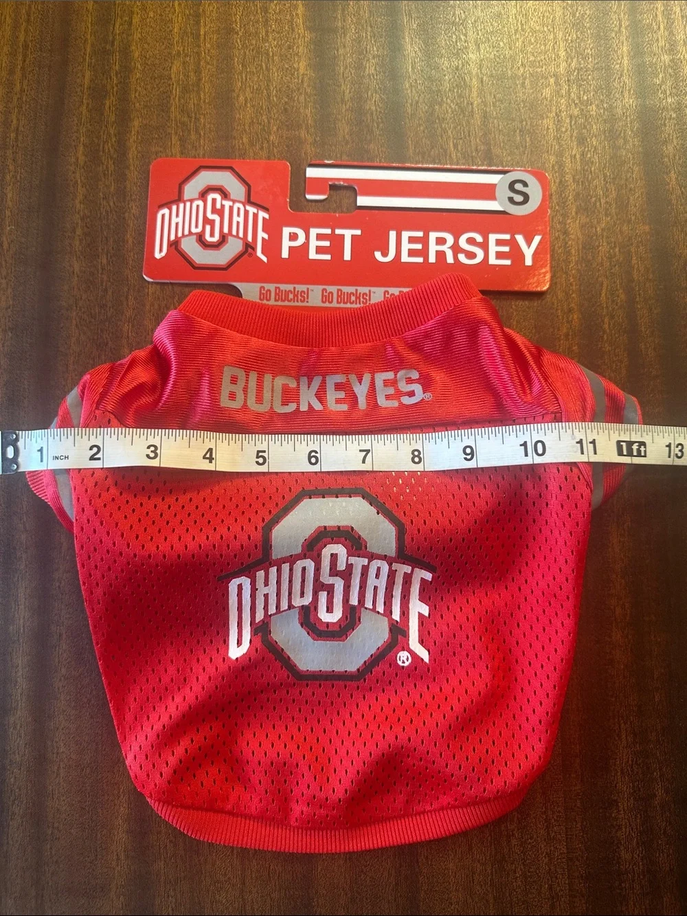 Ohio State Buckeyes Red Dog Jersey - Small